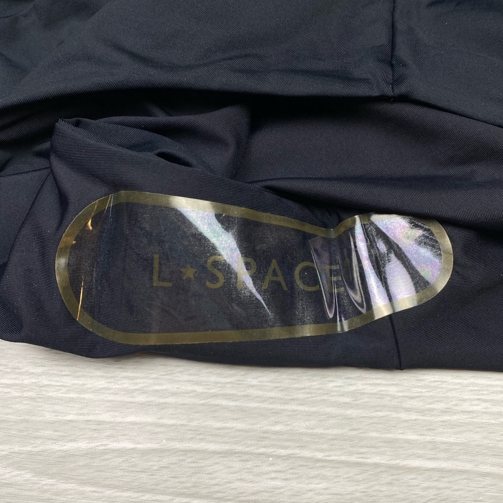 LSPACE Piper Classic One-Piece Swimsuit Tie Keyhole Black Size XS - Picture 15 of 15